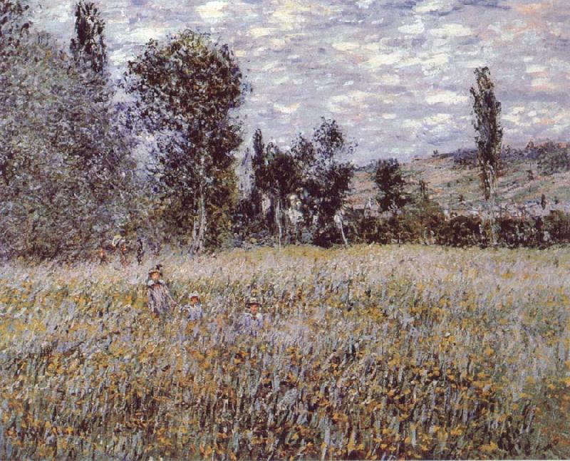 Claude Monet A Meadow France oil painting art